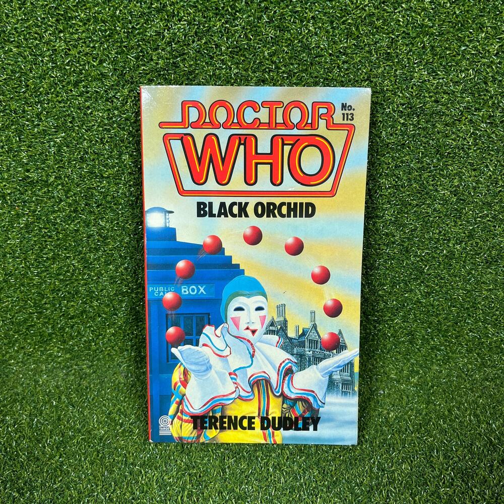 Doctor Who Black Orchid Terence Dudley Paperback Book